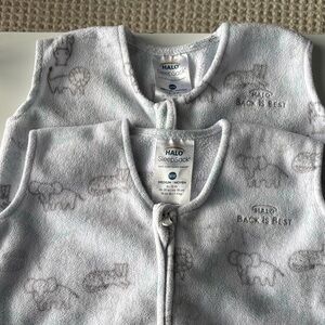 2 Halo SleepSack Elephant Print Pajamas